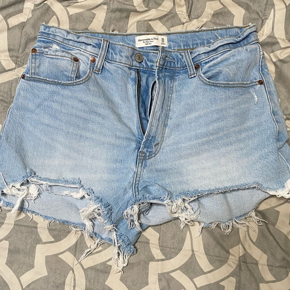 Abercrombie and fitch mom shorts